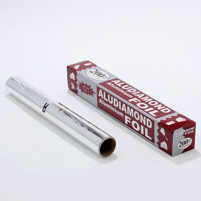Rolo de papel de folha de alumínio de temperamento macio para cozinha doméstica e de restauração