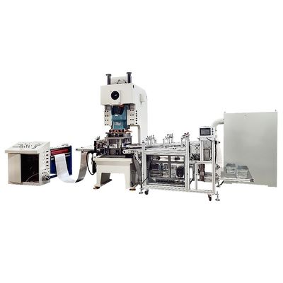 Máquina automática de punção de recipiente de folha de alumínio com largura máxima de 750 mm OEM