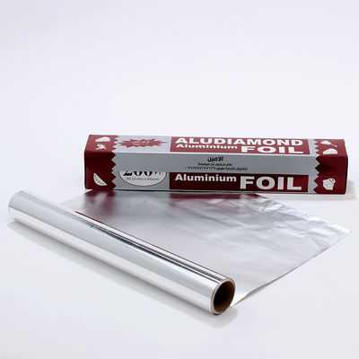 Rolo de papel de folha de alumínio de temperamento macio para cozinha doméstica e de restauração