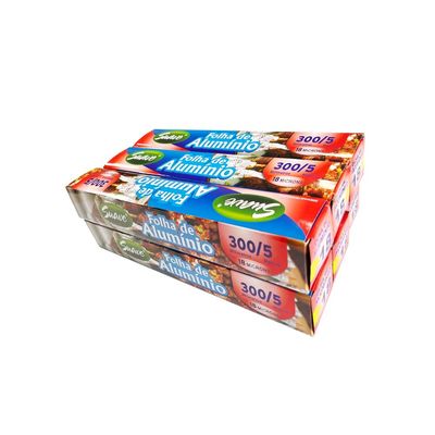 Tratamento de rolos de papel alumínio composto personalizado para cozinha e restauração