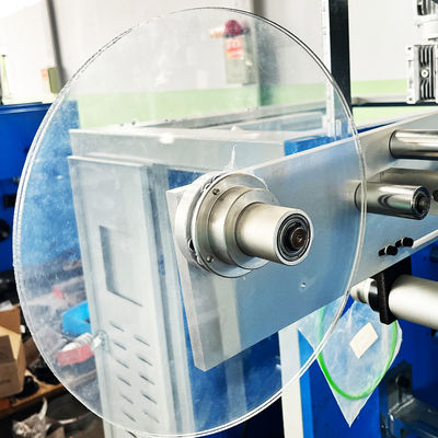 Máquina de recolocação de papel de alumínio de corte de rolos de cozinha de seis eixos com desempenho estável