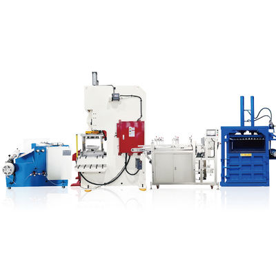 7.5KW Potência do motor principal Máquina automática de fabricação de recipientes de folha de alumínio