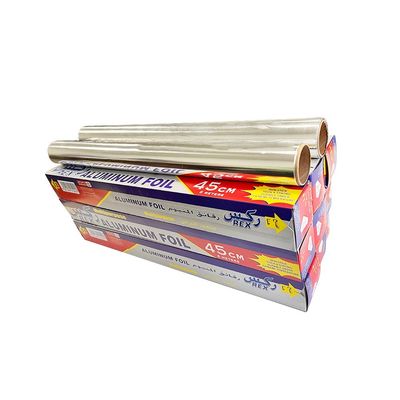 Rolos de papel alumínio de cozinha de temperamento macio personalizados com design de impressão personalizado
