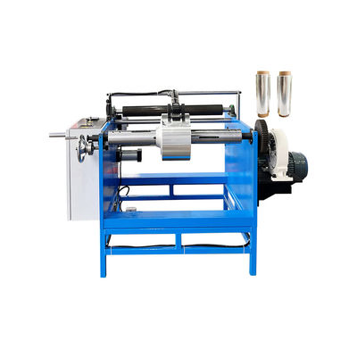 350 KG Single Shaft Manual Papel de Forno de Silício Alumínio Folha Roll Rewinding Machine
