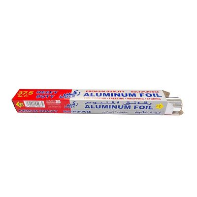 Venda direta de cozinha 5m/10m Rolo de folha de alumínio resistente ao calor com logotipo personalizado