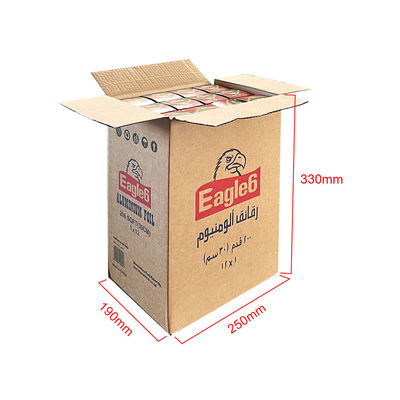 Logotipo personalizado Rolo de folha de alumínio pesado para embalagem de sanduíches e chocolate domésticos