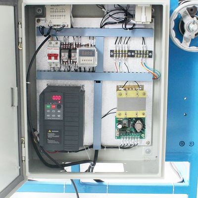350 KG Manual Film Roll Rewinder Single Spindle Alumínio Folha de Corte e Rewinding Machine