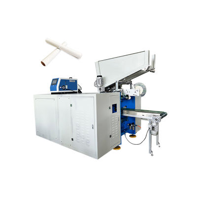 Máquina automática de reviravoltar de papel de alumínio Jumbo Roll Slitter sem arranque adesivo