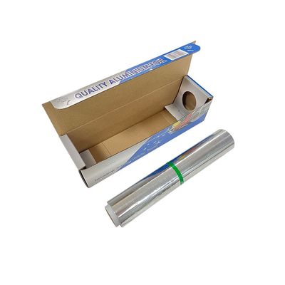 Cozinha 8011 Material de qualidade alimentar Folha de alumínio 0,02 mm 30 cm Papel de folha de alumínio para cozinhar Embalagens de alimentos