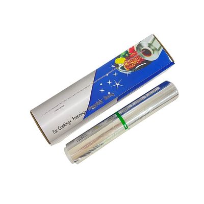 Cozinha 8011 Material de qualidade alimentar Folha de alumínio 0,02 mm 30 cm Papel de folha de alumínio para cozinhar Embalagens de alimentos