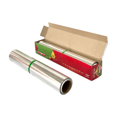 Logotipo personalizado Soft Temper 8011 Aluminium Foil Roll para cozimento e embalagem de alimentos