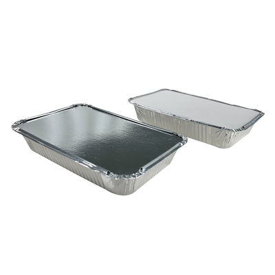 Solução conveniente de embalagem de alimentos Caixa de papel de alumínio descartável para frango para cozinhar