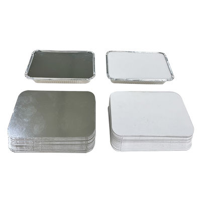 Solução conveniente de embalagem de alimentos Caixa de papel de alumínio descartável para frango para cozinhar