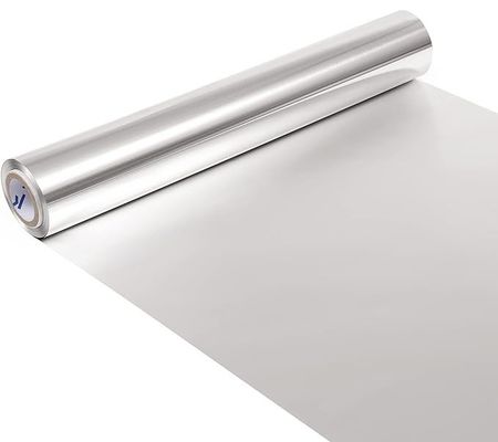 12" 18" 25 Microns espessura de papel de alumínio de papel de prata para cozinha grelhar e assar
