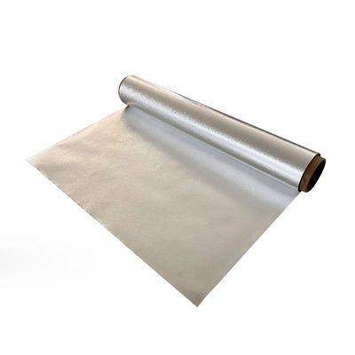 Logotipo personalizado de cozinha Rolo de papel de alumínio em relevo de prata com cortador de folhas