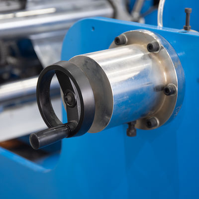 Máquina certificada de enrolar e cortar folhas de alumínio para material de embalagem de plástico