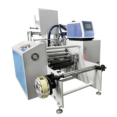 Máquina automática de rebobinagem de papel de alumínio para papel de cozinha e papel de PVC