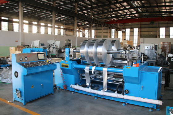 Loja de alimentos 3700 * 1800 * 1500mm Máquina automática de cortar e enrolar folha de alumínio