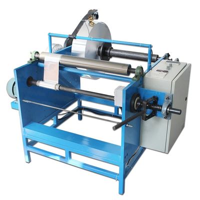 Material de embalagem de madeira Rewinder manual para máquina de folha de alumínio doméstica